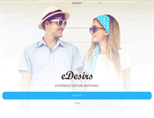 Tablet Screenshot of dating.edesirs.com