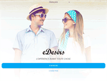 Tablet Screenshot of edesirs.lu